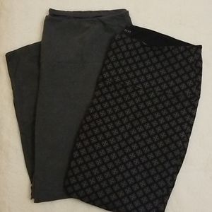 DRESSBARN WESTPORT 3X LEGGINGS - 2 PAIR!!!